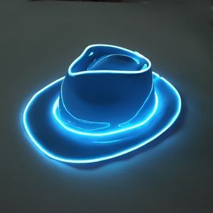 Neon LED Cowboy Hat