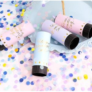 Customized Confetti Party Poppers