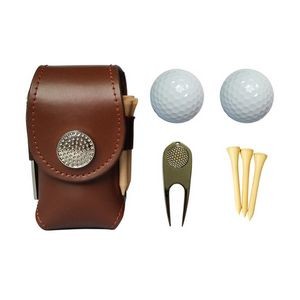 Portable Golf Ball Case Waist Holder Bag Storage Pouch