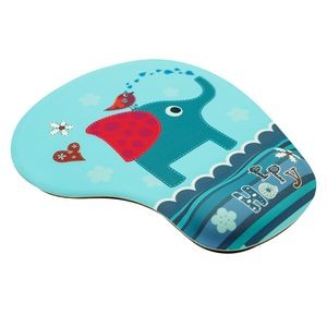 Mouse Pad with Wrist Rest - Custom Full Colors