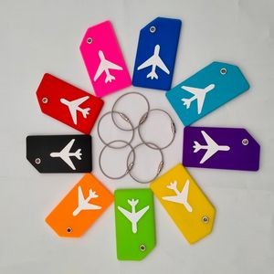 Silicone Luggage Tag with Name ID Card