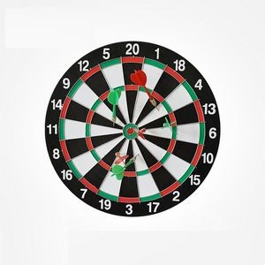 Paper Dartboard with Two Games Design