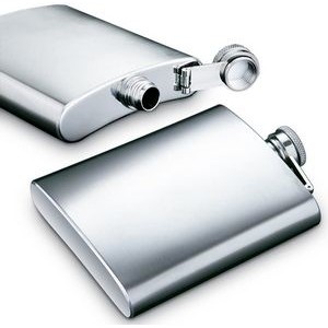 9 Oz. Stainless Steel Hip Flask