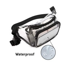 Clear PVC Fanny Pack Waterproof Cute Waist Bag