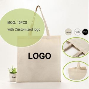Custom Small Canvas Tote Bag (8.8'' x 10.4'')