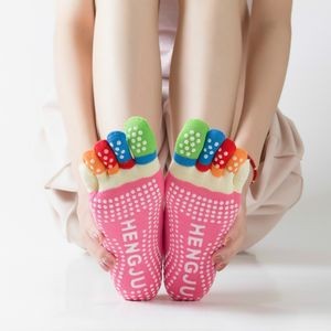 Full Toe Colorful Yoga Socks