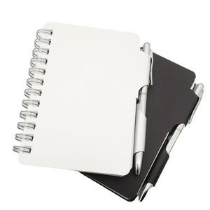 Creative MIini Aluminum Shell Notebook With Pen