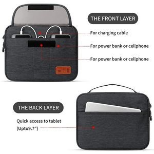 Electronics Travel Organizer Storage Bag for Cord Charger