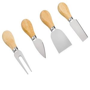4 Cheese Knives Set Butter Fork