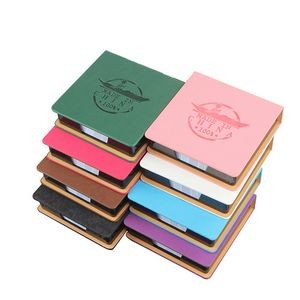 PU Leather Sticky Notepads Dispenser Case
