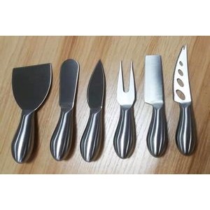 4 Piece Stainless Steel Cheese Knife Set