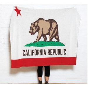 Eco California Flag Throw