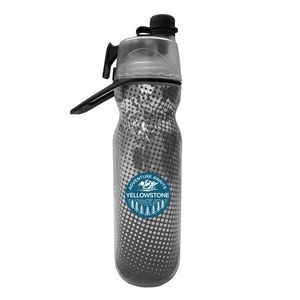O2Cool Mist n Sip Reusable Insulated Sports Misting Bottle with Built-in-Mister