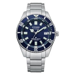 Citizen® Promaster Dive Automatic Collection Men's Fujitsubo Watch w/Round Blue Dial