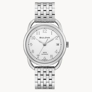Joseph Bulova Collection Women's Silver Automatic Commodore Watch