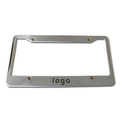 License Plate - Stainless