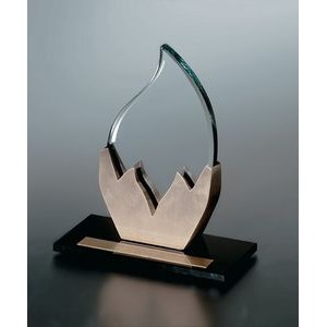 Starlite Crystal Flame & Hands Award