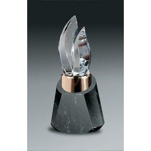Fine Optical Crystal Eternal Flame Award