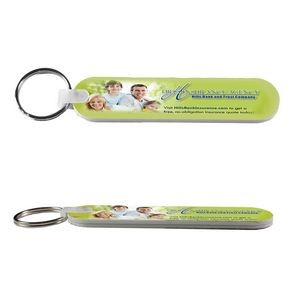 "Mani-on-the-Go" Multi-Color Thick Foam Nail File Keychain (Overseas)