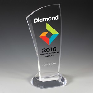 Progressive Award - Laser Engraved - (4¾" X 9½")