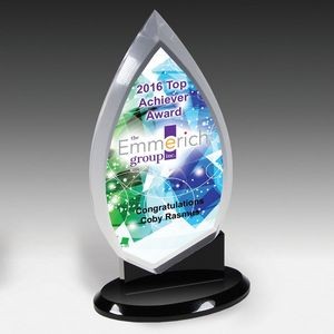Century Acrylic Awards- Laser Engraving - (5 1/2"x9 1/2"x3 1/2")