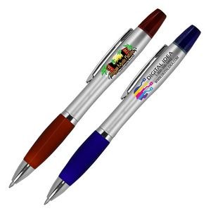 "Elite" Pen w/Matching Highlighter Combo (Full Color)