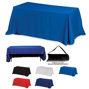 "Preakness 8" 3-Sided Economy Table Cover Throw (Blank)
