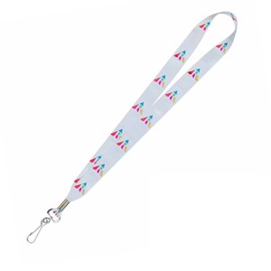 "MCGILL" 1" Super Soft Polyester Multi-Color Sublimation Lanyard
