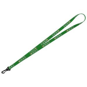 "LASALLE" 1/2" Import Air Ship Super Soft Polyester Multi-Color Sublimation Lanyard