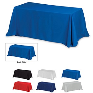 "Zenyatta 6" 4-Sided Throw Style Table Cover Throw (Blank)
