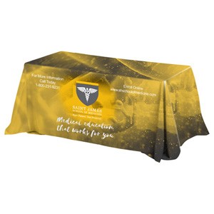 "Zenyatta OS 8" 4-Sided Throw-Style Table Cover (Full Color Sublimation)
