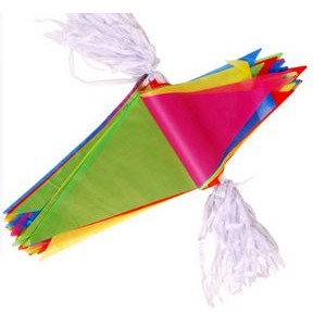 4 Color Process String Pennant