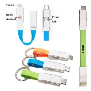 3 in 1 Magnetized Micro USB Cable