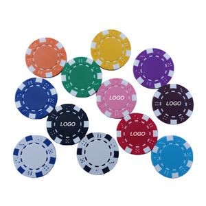 11.5 Gram ABS Dice Striped Poker Chips
