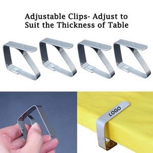 Plain Stainless Steel Table Cloth Clips