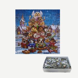 29 1/2" X 19 1/2"-1000 Pieces Wooden Jigsaw Puzzle