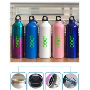 20 Oz. Aluminum Sports Water Bottle With Hook