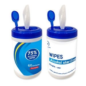 75% Alcohol Sterilizer Wipes 60Pcs/Pack (Inventory)