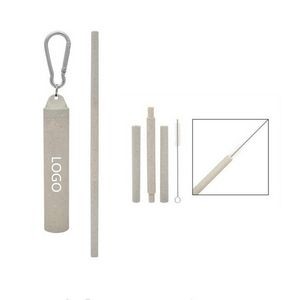 Reusable Buildable Wheat Straw Kit In Travel Case
