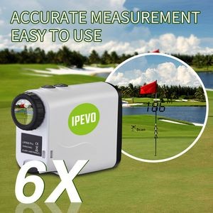 Outdoor Golf Multifunction LED Screen Range Finder Electronic Rulers Exceeding Distance Detection