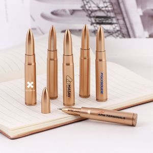 Bullet shape ballpoint pen, advertising pen, logo printable gift pen