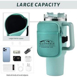 Water Bottle Pouch For Stanley Quencher Adventure 40oz Tumbler