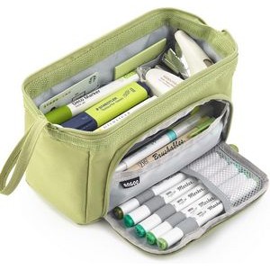 Pencil Case Large Capacity Pencil Pouch Handheld Pen Bag Cosmetic Portable Gift for Office School
