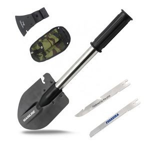 Outdoor Survival Kit Tool Set detachable Tactical Shovel Multi Function Axe Saw And Knife Garden Too