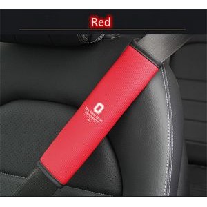 Car Seat Belt Cover PU Leather Safety Mat Breathable Shoulder Protection