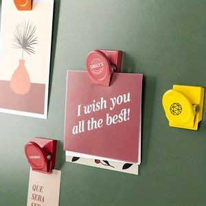 6PCS Creative Refrigerator Magnet Kitchen Magnetic Clips