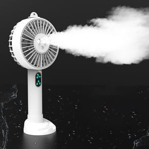 Portable Water Spray Mist Fan Electric USB Rechargeable Hand Mini Fan