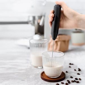 Milk Frother Handheld Foam Maker for Lattes - Whisk Drink Mixer for Coffee