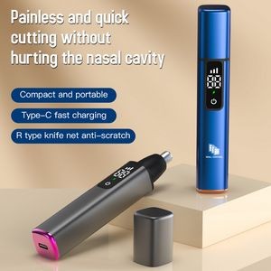 Professional USB Rechargeable Electric Painless Ear and Nose Hair Trimmer for men and women