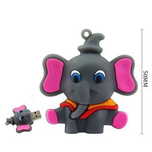 Customize elephant usb flash drive 1gb